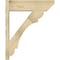 Ekena Millwork Olympic Slat Rough Sawn Outlooker, Douglas Fir, 8"W x 28"D x 34"H OUT08X28X34OLY06RDF - alternate 3